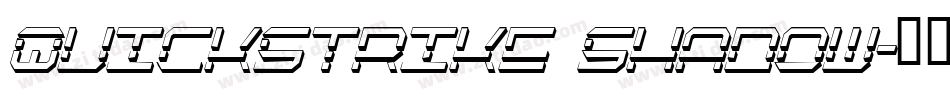 QuickStrike Shadow字体转换